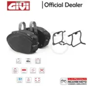 Tmt8206 + Ea100 Givi Pair Side Bags + Brackets Moto Guzzi V7 850 Stone 2021