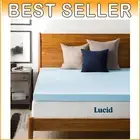 Gel-Infused Memory Foam Mattress Topper, Twin XL, 3 Inch – CertiPUR Certified