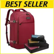 Water-Resistant 40L Unisex Backpack - Ideal for Business or Adventure Travel