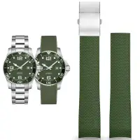 在飛比找蝦皮購物優惠-浪琴表配件錶帶適用於浪琴表 Comas 潛水系列 L3781