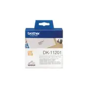 Genuine Brother DK-11201 Label Roll \u2013 Black on White, 29mm x 90mm