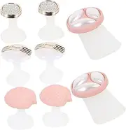 OHPHCALL Silicone Toe Separator for Pedicure 8pcs Toe Separators for Women Nail Polish Toe Separators Toe Dividers for Women Reusable Pedicure Toe Separators