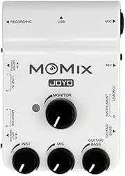 JOYO MOMIX Audio Interface Portable Mixer for Smartphones Tablets Live Streaming