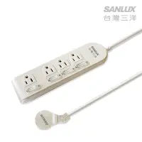 在飛比找蝦皮商城優惠-SANLUX 台灣三洋 轉接電源線 ( 三孔四座四切 ) S