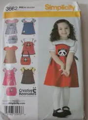 Simplicity Creative Keepsakes Pattern #3662 Jumper Blouse Bag