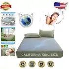 Organic Cotton Grounding Sheet California King - Improve Sleep & Reduce Anxiety