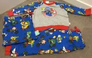 BNWT Peter Alexander Mario Winter Pj Set - SIZE 2 Kids