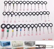 CHUANFENG 38/41/59/73pcs Terminal Removal Tool Car Electrical Wiring Crimp Connector Pin Needle Extractor Kit Repair Hand Tools (Size of Stylus : 73PCS)