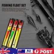 3pcs Fishing Slip Bobbers Floating Buoy Rock Fishing Line Long Tail Floating