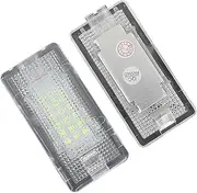 Pizgear 2Pcs Led Footwell Luggage Trunk Interior Light Glove Box Lamp No Error, for BMW, X5 E46 E39 E84 E90 E91 E92 E53 F01 F02 E61 E60 Courtesy Door Light