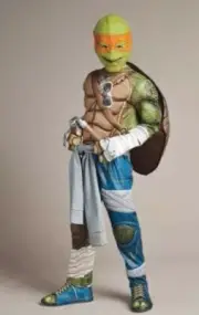 NIP ~Michelangelo Ultimate Teenage NinjaTurtle Costume~ Size L Chasing Fireflies