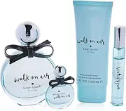 Kate Spade New York Walk On Air by Kate Spade for Women - 4 Pc Gift Set 3.4oz EDP Spray, 3.4oz Body Cream, 0.34oz EDP Spray, 0.25oz Replica, 4 count