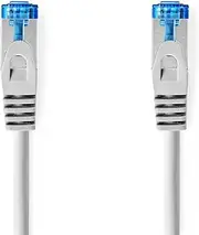 Nedis CAT6a Network Cable S/FTP RJ45 Male RJ45 Male 0.50 m Snagless Round LSZH Grey Envelope