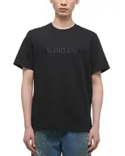 Helmut Lang Short Sleeve Logo Tee