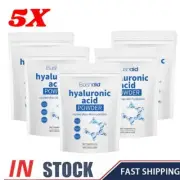 5X Hyaluronic Acid Powder, DIY Facial Serum, Skin Hydration Care For mula 100G