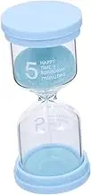 RORPOIR Sand Timer Hourglass Decor Glass Materials Compact Desktop Timer for Home Office Unique Decorative Hour Glass for Boy Girl and Adults Reusable