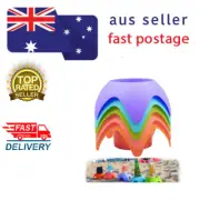 5Pcs BEACH DRINK HOLDERS Multifunctional Sand Coaster For Drinks Personal Items