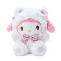 在飛比找momo購物網優惠-【SANRIO 三麗鷗】貓咪系列 貓咪裝扮造型絨毛娃娃 美樂