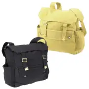 Larg Canvas Web Backpack Black Khaki Shoulder Tote Web Bag Fishing Day Back Pack