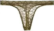 [Generic] Men's Underwear Ultra-Thin Mesh Transparent Thong Mini T-Back Underpants See Through Bulge Pouch G-String Trunk