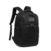 Military tactical backpack, backpack for men black tactical 20 inch Black