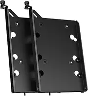 Fractal Design Hard Drive Tray Kit – Type B for Define 7 and Meshify 2 Series - Black (2-Pack)