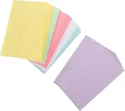 TOGEVAL 300Sheets Small Index Cards Multi Use Memo Cards for Study Note Cards Colors Portable Writing Tools for Office and Learning