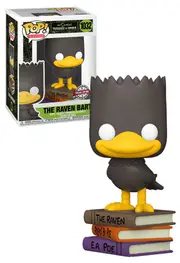 Funko POP The Simpsons Treehouse Of Horror The Raven Bart #1032 Vinyl Figure