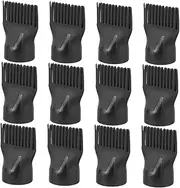 Blow Dryer Comb Attachment 15pcs Set Hair Dryer Diffuser Brush Heat Resistant Nozzle
