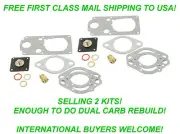 X2 EMPI 2301 KADRON / SOLEX 40-44MM CARB REBUILD KIT VW DUNE BUGGY BUG GHIA BAJA (for: Volkswagen)
