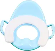 CATIEBYE 1 Set Potty Training Seat with Handles Comfortable Toilet Trainer Ring for Aged Splash Design Soft Cushioned Transition Seat for Boys and Easy Clean