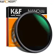 K&F Concept ND32-ND512 Variable ND Filter Neutral Density 5-9 Stops 28 Coatings
