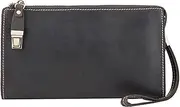 [TATSEN] 1 Piece Casual Clutch Bag Men's Handbag Retro Business Phone Bag Wallet Men's Bag