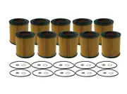PUROLATOR 10pc Engine Oil Filter For 2006-2011 BMW 323i 2.5 PMS63 (for: BMW)