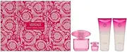 Bright Crystal Absolu by Versace for Women - 4 Pc Gift Set 3oz EDP Spray, 5ml EDP Spray Mini, 3.4oz Shower Gel, 3.4oz Body Lotion