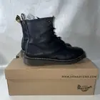 Dr. Martens 1460Y AW004 Black Zipper Boots Size US Men 6 US Women 7