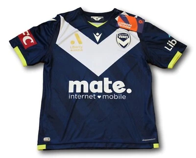 Women's 2021-22 A-League Melbourne Victory Macron Home Soccer Jersey Select Size