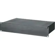2UBLK 19" Rack Mount Case 2Ru 2U PCB Board Steel Rack Case 1.5Mm Aluminium