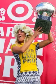 Stephanie Gilmore, 2014 Suring World Champion Target Maui Pro 8x12 Photo