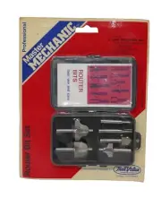 True Value Master Mechanic 6 Piece Router Bit Set NOS