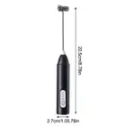 Handheld Milk Frother Frothy Coffee Electric Whisk Z2X4 Mini Mixer Kitchen T3B6