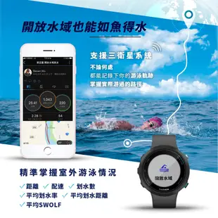 GARMIN Swim 2 GPS光學心率游泳錶 (Swim2)