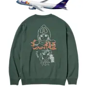 [ XL ] Uniqlo x Studio Ghibli Princess Mononoke Sweatshirt Olive Unisex