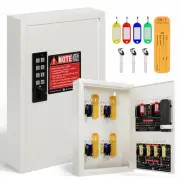 40 Keys Electronic Key Lock Box for Keys with Code Private/Public/Password Hi...