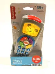 Fisher-Price Laugh & Learn Puppy's Remote with Light-up Screen and Sounds NEW