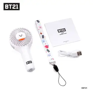 BT21 MINI HANDY FAN 攜帶式手風扇-RJ[ 現貨 ]