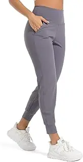 STRETCHUP Women's Joggers Pants Lightweight Running Sweatpants with Pockets Athletic Tapered Casual Pants for Workout,Lounge, Grey, X-Large