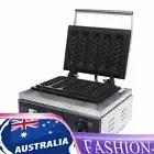 Commercial Nonstick Waffle Dog on A Stick Maker Electric 5pc Lolly Baker Machine