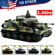1:72 Radio Remote Control Mini Rc German Tiger I Panzer Tank w/ Sound Toys Gifts