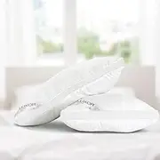 Aus Made King Size Microfibre Hotel Gusseted Pillow 90x50cm Altern to Feather/Down [Twin Pack]